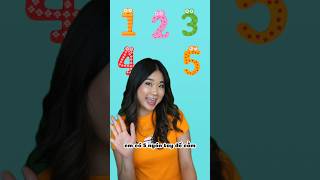 ☝🏼Counting fingers (Học đếm 1-10!) #vietnameseforkids #learnvietnamese #nhacthieunhi #learnnumbers