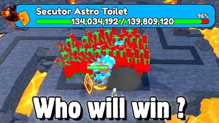 The WORST Godly *VS* Secutor Astro Toilet... (Toilet Tower Defense)
