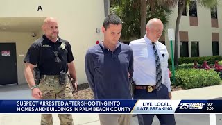 'Arrest today potentially saved lives': Man linked to shooting spree in Palm Beach County in jail