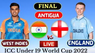 🔴ICC U-19 World Cup Live: India U19 vs England U19 Live | IND U19 vs ENG U19 Live