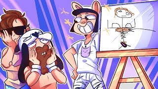 Wildcat's Hairy Egglplant Man + What is Wrong With Us?! - SKRIBBL.IO