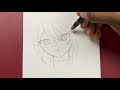 easy anime drawing how to draw cute anime girl easy