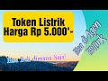 Cara Beli Token Listrik (Pulsa Listrik) Tanpa Admin Mulai Nominal 5.000 di Agen BRILink