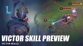 Victor Skills Preview - Wild Rift