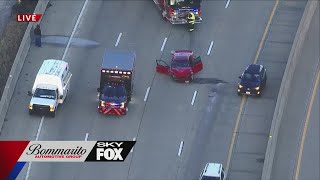 Accident causes big delays on eastbound I-64/40 near Lindbergh