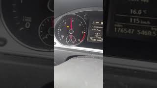 Diesel Particulate Filter Warning Light vw passat،2012