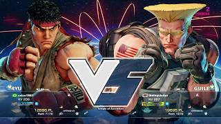 STREET FIGHTER V RANKED MATCHES 13/09/2017 celso1981 vs theinquisitor