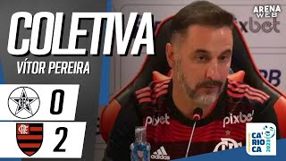 COLETIVA VITOR PEREIRA | AO VIVO | Rezende x Flamengo - Campeonato Carioca 2023