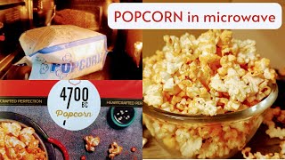 A PVR popcorn 4700 BC popcorn - Barbeque flavor making in microwave#popcorn #microwave #streetfood