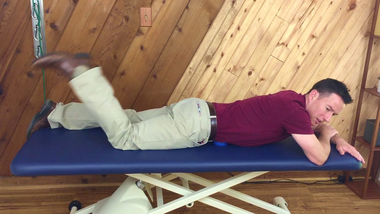 Lower Back Pain Relief With Psoas Release Technique - YouTube