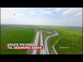 TOL SEMARANG DEMAK VIDEO DRONE | TOL TANGGUL LAUT MATRAS BAMBU