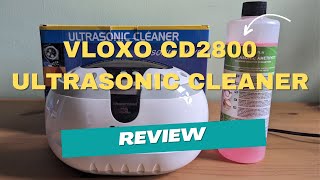 VLOXO CD-2800 Ultrasonic Cleaner Product Review  (Paid Link)