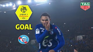 Goal Kenny LALA (40' pen) / RC Strasbourg Alsace - Paris Saint-Germain (1-1) (RCSA-PARIS) / 2018-19