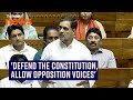 'It is very important that the voice of the Opposition is allowed to be represented': Rahul Gandhi