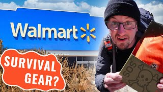Can you TRUST Walmart Survival Gear? | Solo Camping Test