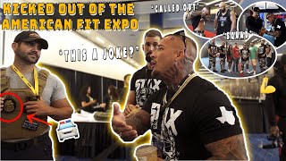 STAX GETS BANNED FROM THE AMERICAN FIT EXPO!! | TRAVEL \u0026 FAN MEET UP