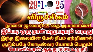 Jan-29 தை அமாவாசை இந்த இலை மேல் தீபம் ஏற்றுங்கள் பணம் சேரும்! Thai Amavasai 2025 |#viruchigam rasi