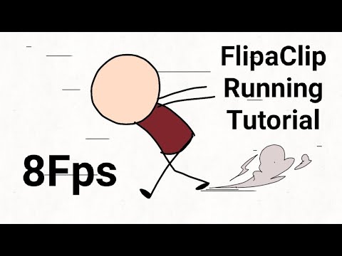 Flipaclip Running Animation Tutorial Youtube