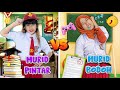 DISTA MURID PINTAR YANG RAJIN🥰 VS MURID BODOH YANG NAKAL😱 #trending #viralvideo