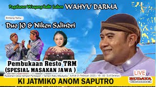 WAYANG KULIT KI DALANG JATMIKO ANOM SUROTO// LAKON WAHYU DARMA