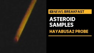 Hayabusa 2 space capsule testing begins on asteroid fragments collected  | ABC News