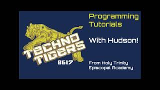 Basic Programming in First Tech Challenge (FTC) Tutorial #1