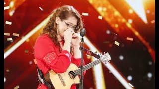 Mandy Harvey: Deaf Singer With Original 'TRY' Gets Simon's GOLDEN BUZZER | Ameri