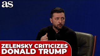 ZELENSKY CRITICIZES DONALD TRUMP'S approach to UKRAINE-RUSSIA ceasefire talks