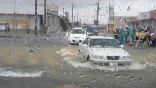 石垣島　記録的豪雨１