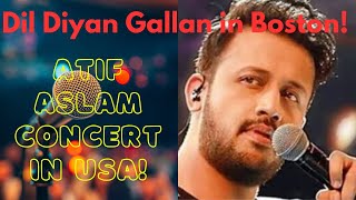 Atif Aslam live concert in Boston | Lost in the Magic | An Unforgettable Night!🎻🎶