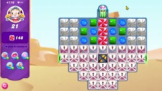 Candy Crush Saga LEVEL 4770 NO BOOSTERS (new version)