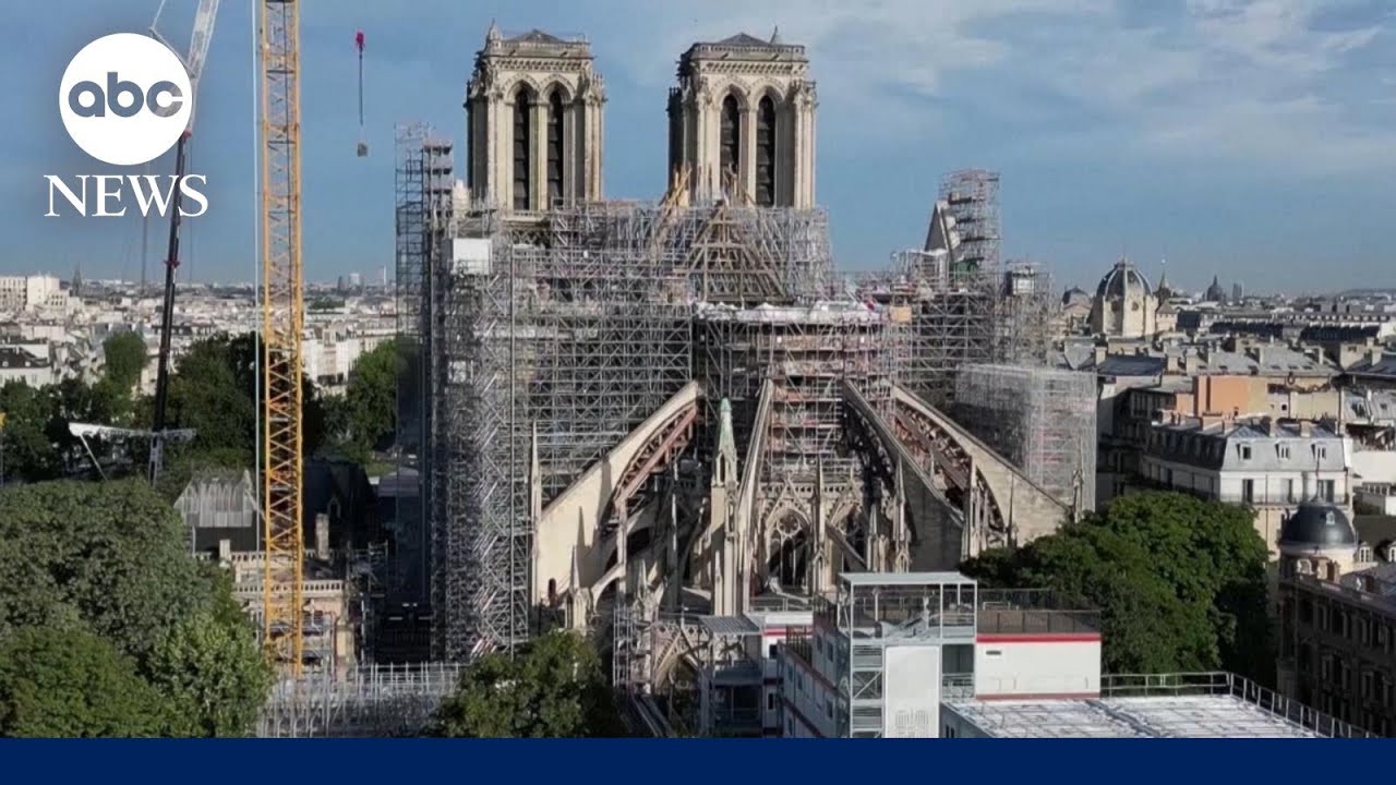 Inside The Rebuilding Of Notre Dame Cathedral | Prime - YouTube