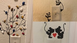Switch Board Wall Art ideas|switch board painting ideas wall|wall painting ideas|As vlogs and crafts