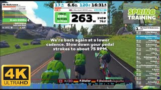 Conquer the Climb: Zwift Spring Training Workout 5 - Endurance Ascent