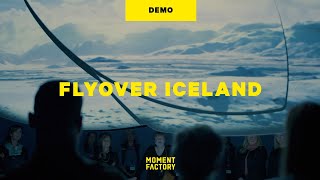 FlyOver Iceland | Pre-show multimedia experiences