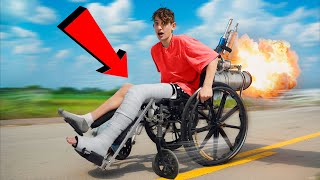 I Surprised My Brother With A Custom Wheelchair!