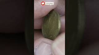 Roaring Lion Ethiopia 5 Santeem  World coins ኢትዮጵያ @menumist 5 አምስት:ሳንቲም