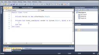 Visual Basic Tutorial 103 Accessing Classes in Namespaces YouTube