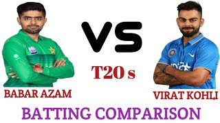Babar Azam vs Virat Kohli batting Comperison in T20 cricket 2020 | Cricket news | Virat vs Babar .