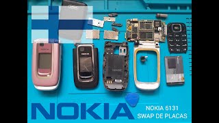 Nokia 6131 Rosa,swap de placa.De dos armamos uno!