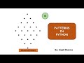 Solid Diamond Pattern | Patterns in Python | Python Lectures |