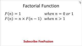 Recursion Algorithm Factorial Step By Step Guide 1