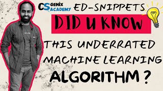 The Most Underrated Machine Learning Algorithm Explained