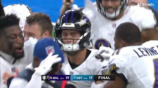 Justin Tucker 66 Yard Game-Winning Field Goal |  Sequence & Every Angle