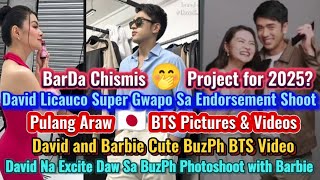 BarDa Chismis 🤭 Surprise Project For 2025⁉️😯 David at Barbie Kilig 😍  BuzPh BTS Video