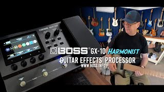 BOSS GX-10 - Quick Listen to the HARMONIST Block