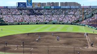 夏の甲子園2024【決勝戦】京都国際が延長10回表２点先制！