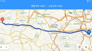 경원선 청량리 ~ 소요산 주행