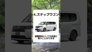 【災害時に頼れる車5選】#車好き#アウトランダーphev#セレナ#エクストレイル#ステップワゴン#rav4