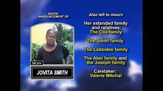 Jovita Smith ~ Long Obituary